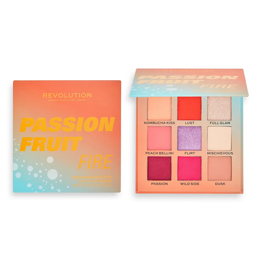 Makeup Revolution Hot Shot Passion Fire Shadow Palette paleta cieni do powiek Zdjęcie 1