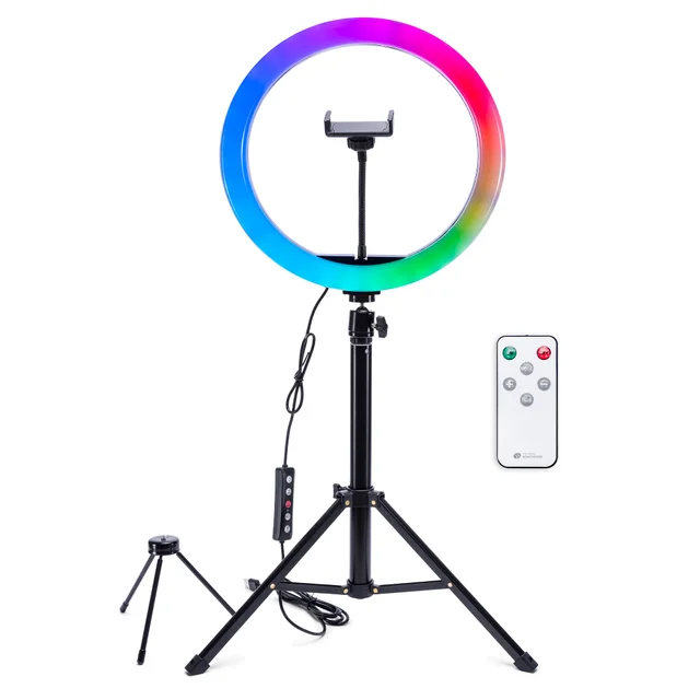 Rio Large Rgb Led Ring Light lampa LED dla bloggerek