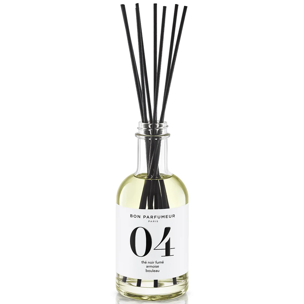 Bon Parfumeur 04 Smoked Black Tea Mugwort Birch Diffuser 200ml Zdjęcie 1