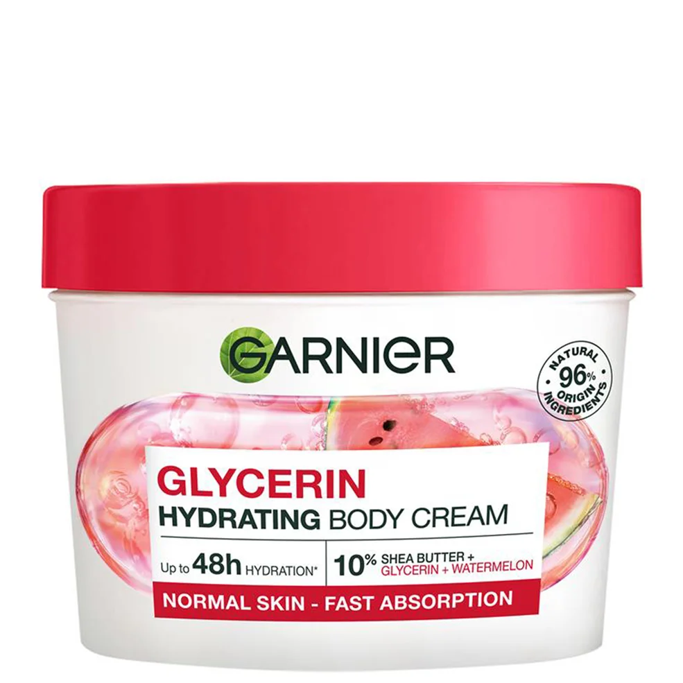 Garnier Body Superfood, Hydrating Gel-Cream, Watermelon and Hyaluronic Acid nawadniający krem-żel do ciała 380 ml Zdjęcie 1