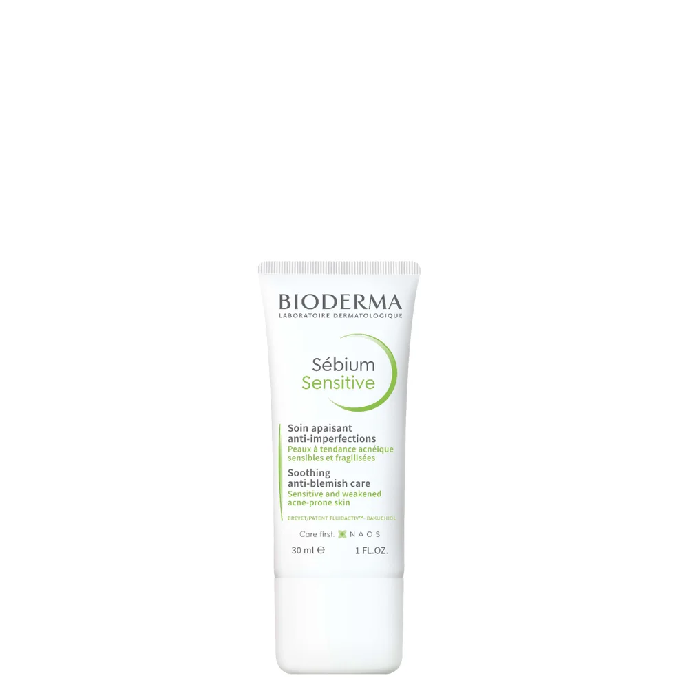 Bioderma Sebium Sensitive Soothing Moisturising Anti-Blemish Cream łagodząco-nawilżający krem na niedoskonałości skóry 30 ml Zdjęcie 1