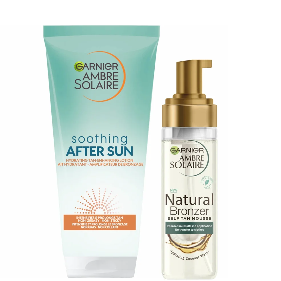 Garnier Ambre Self Tan Mousse and After Sun Tan Maintainer Bundle Zdjęcie 1