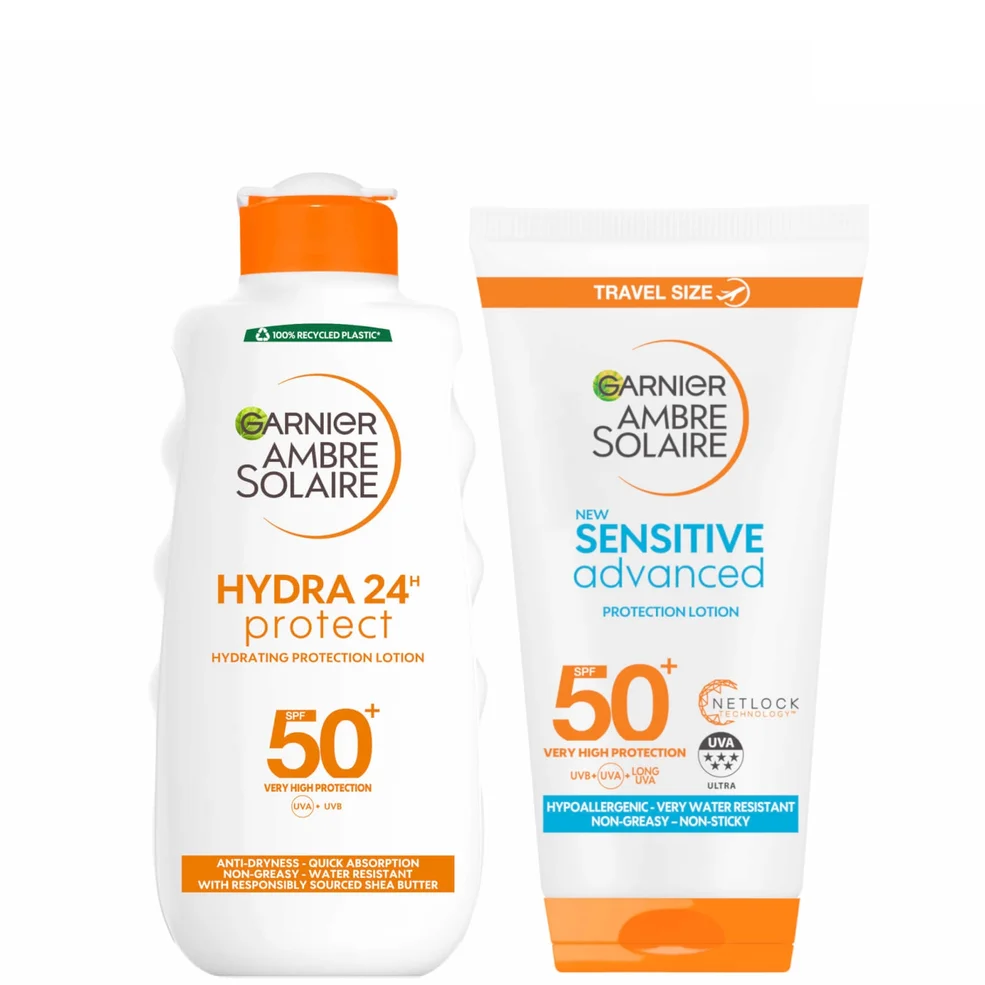 Garnier Ambre Shea Butter Sun Protection Cream SPF50 and Mini 50ml Bundle Zdjęcie 1