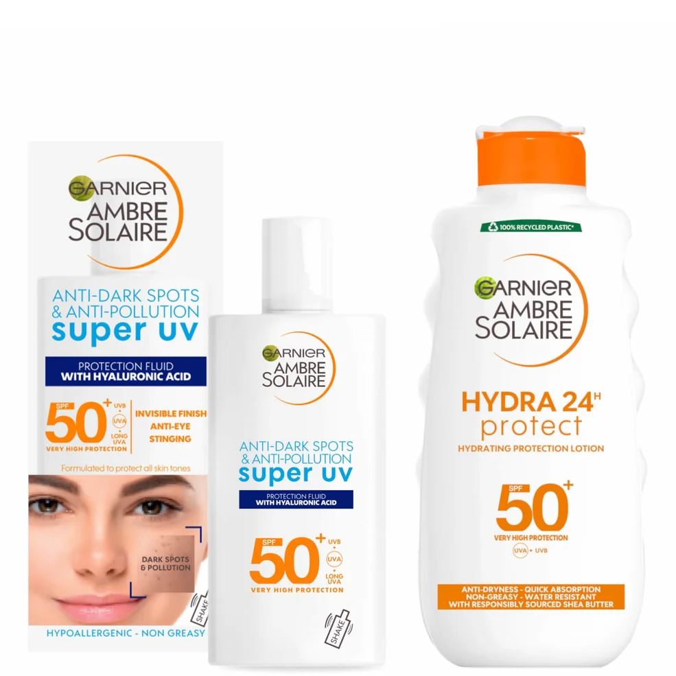 Garnier Ambre Solaire Face and Body SPF50 Bundle Zdjęcie 1