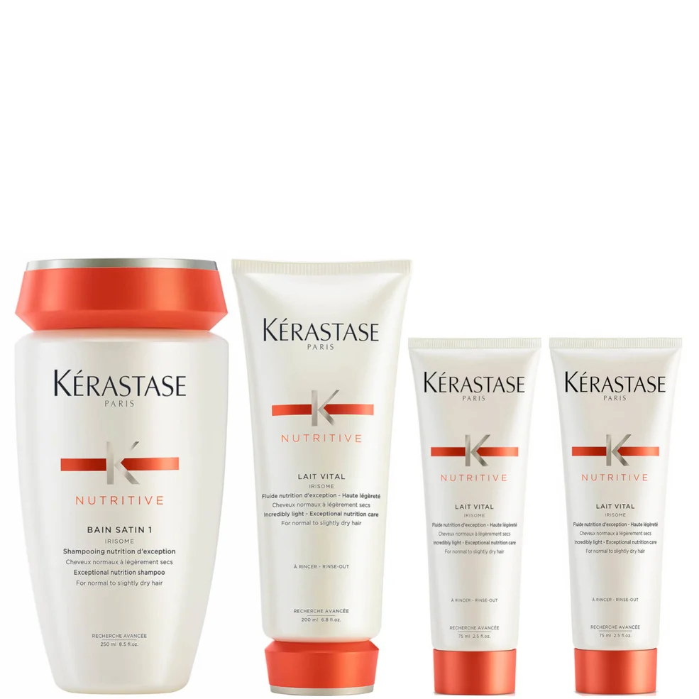Kérastase Nutritive Bain Satin and Lait Vital Bundle Zdjęcie 1
