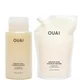 OUAI Medium Shampoo and Refill Bundle