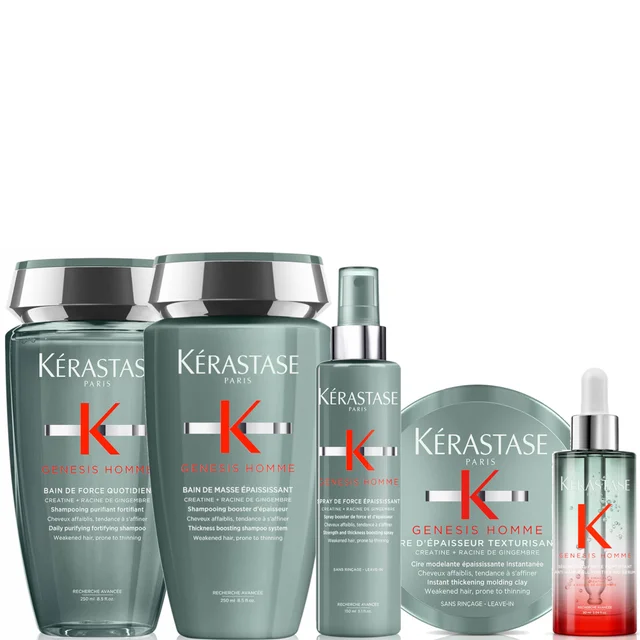 Kérastase Genesis Homme Complete Bundle kompletny zestaw do pielęgnacji włosów