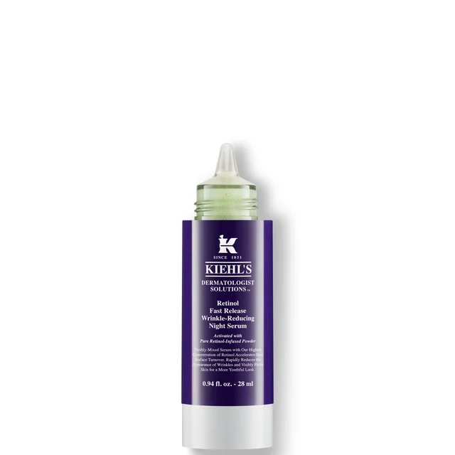 Kiehl’s Retinol Fast Release Wrinkle-Reducing Night Serum wygładzające zmarszczki serum na noc z retinolem 28 ml