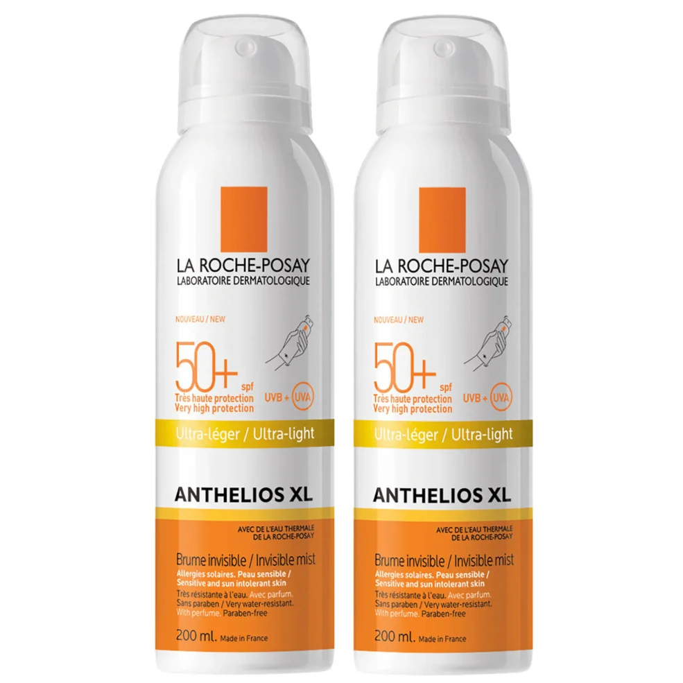 La Roche-Posay Anthelios Ultra-Light SPF50+ Sun Protection Spray 200ml Duo Zdjęcie 1