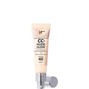 IT Cosmetics CC+ and Nude Glow Lightweight Foundation and Glow Serum with SPF40 podkład i serum 32 ml (różne odcienie) - Shade Fair