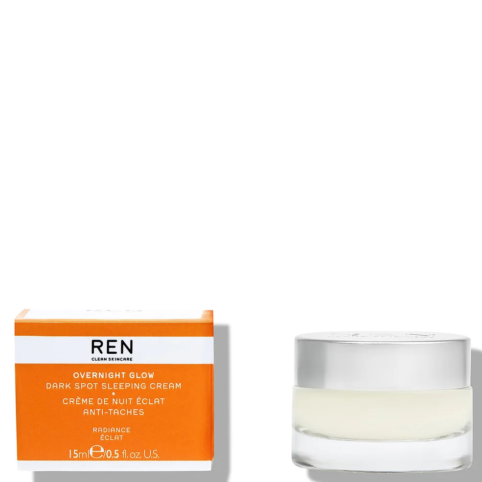 REN Clean Skincare Overnight Glow Dark Spot Sleeping Cream krem na noc eliminujący ciemne plamy 15 ml Zdjęcie 1