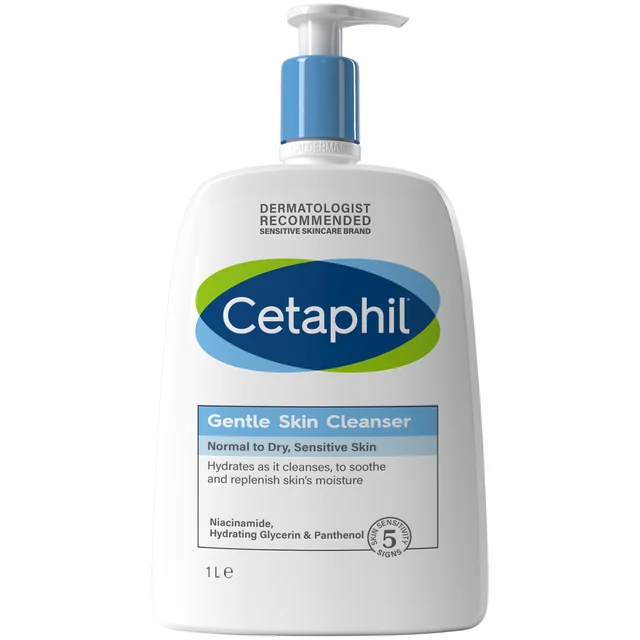 Cetaphil Gentle Skin Cleanser delikatny preparat do oczyszczania skóry 1000 ml