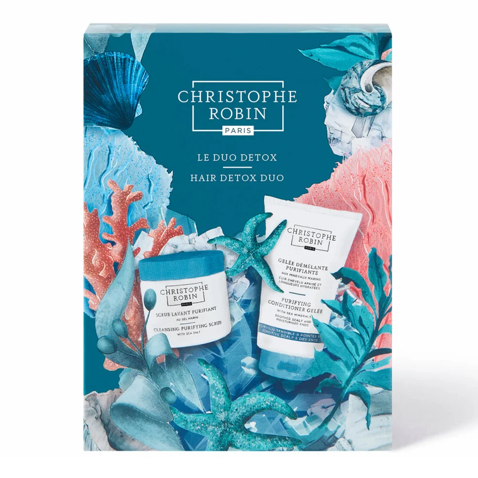 Christophe Robin Cleansing Scalp Scrub Home & Away Duo Zdjęcie 1