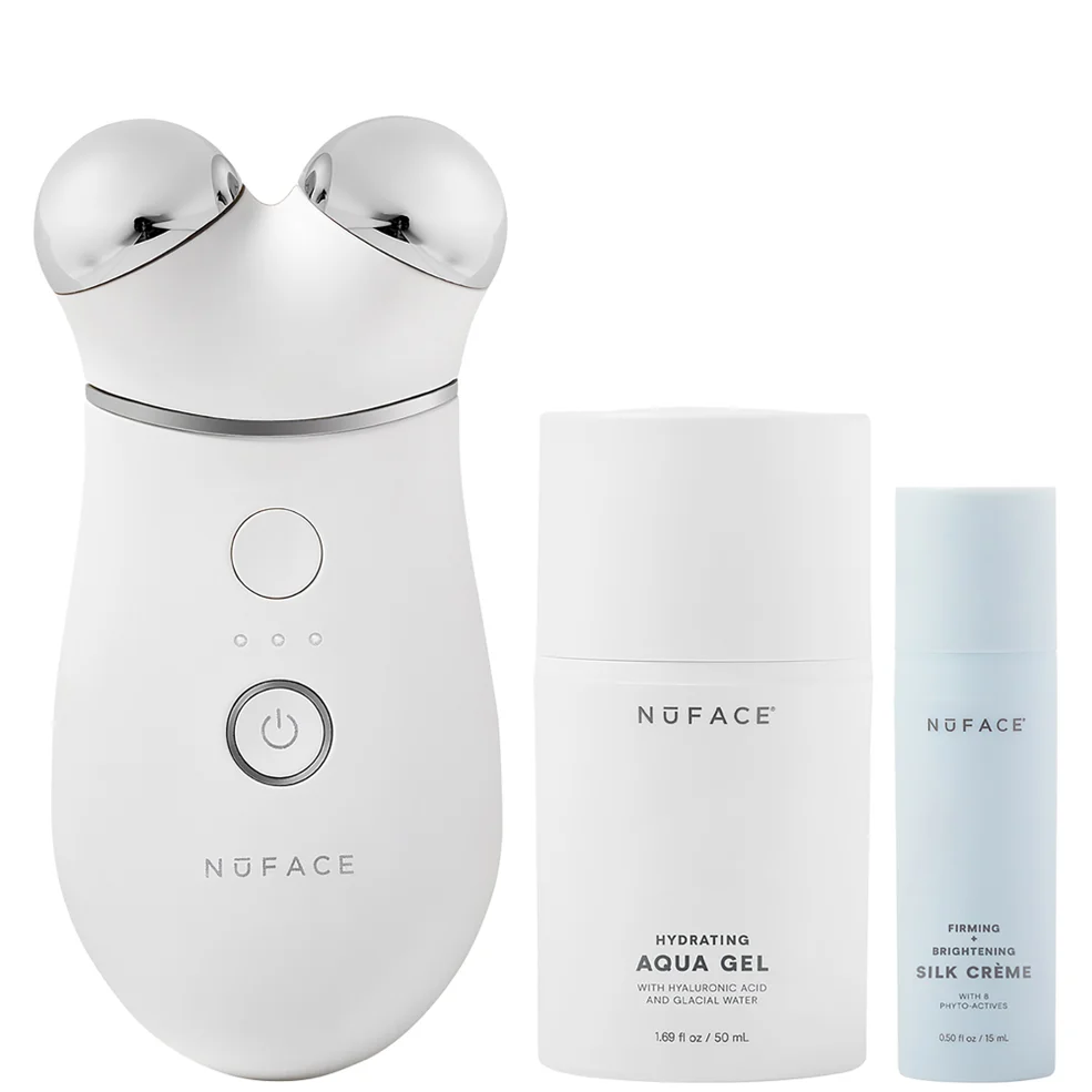 NuFACE Trinity+ Starter Kit zestaw startowy – biały Zdjęcie 1