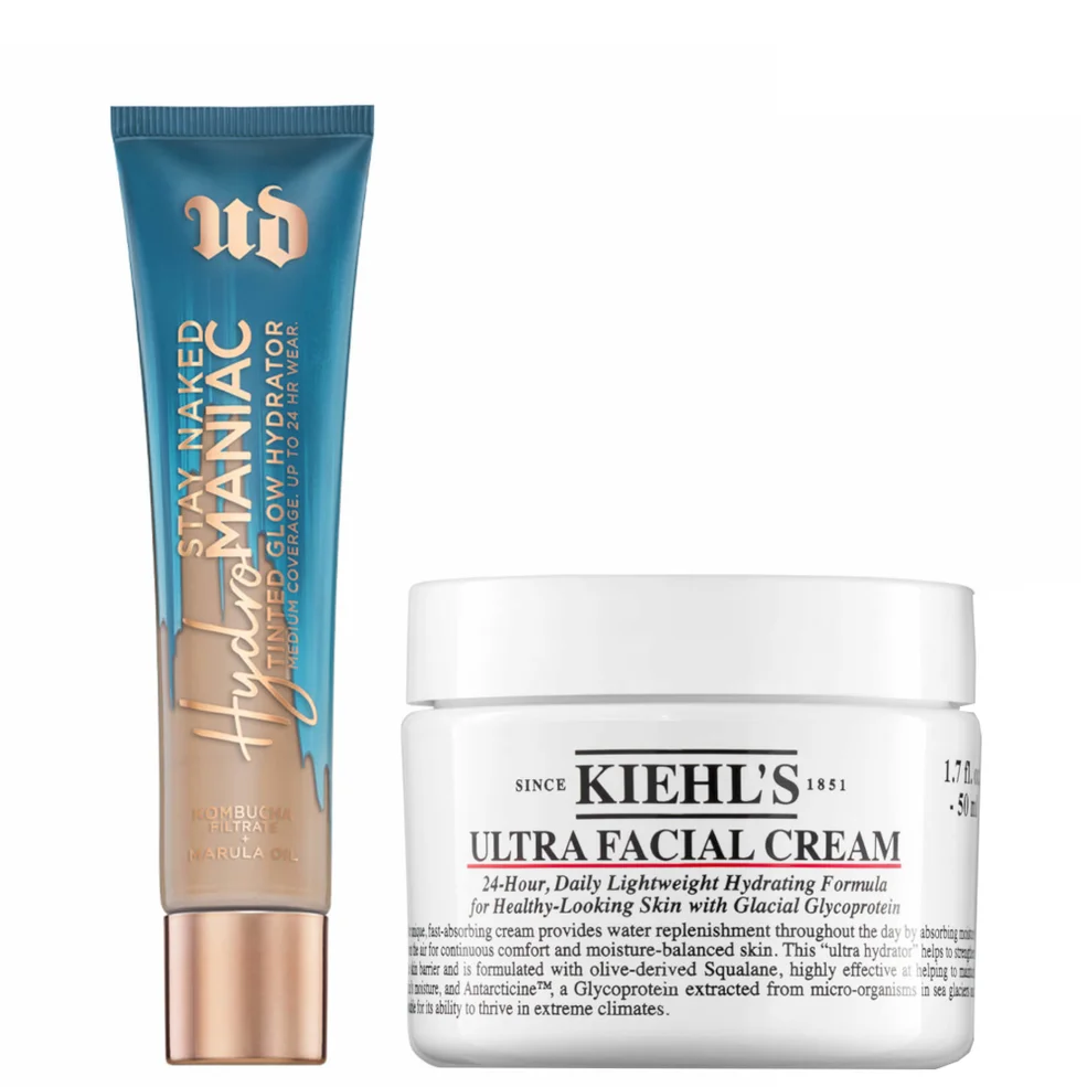 Urban Decay Hydromaniac Tinted Glow x Kiehl's Ultra Facial Cream 50ml Bundle (Various Shades) Zdjęcie 1