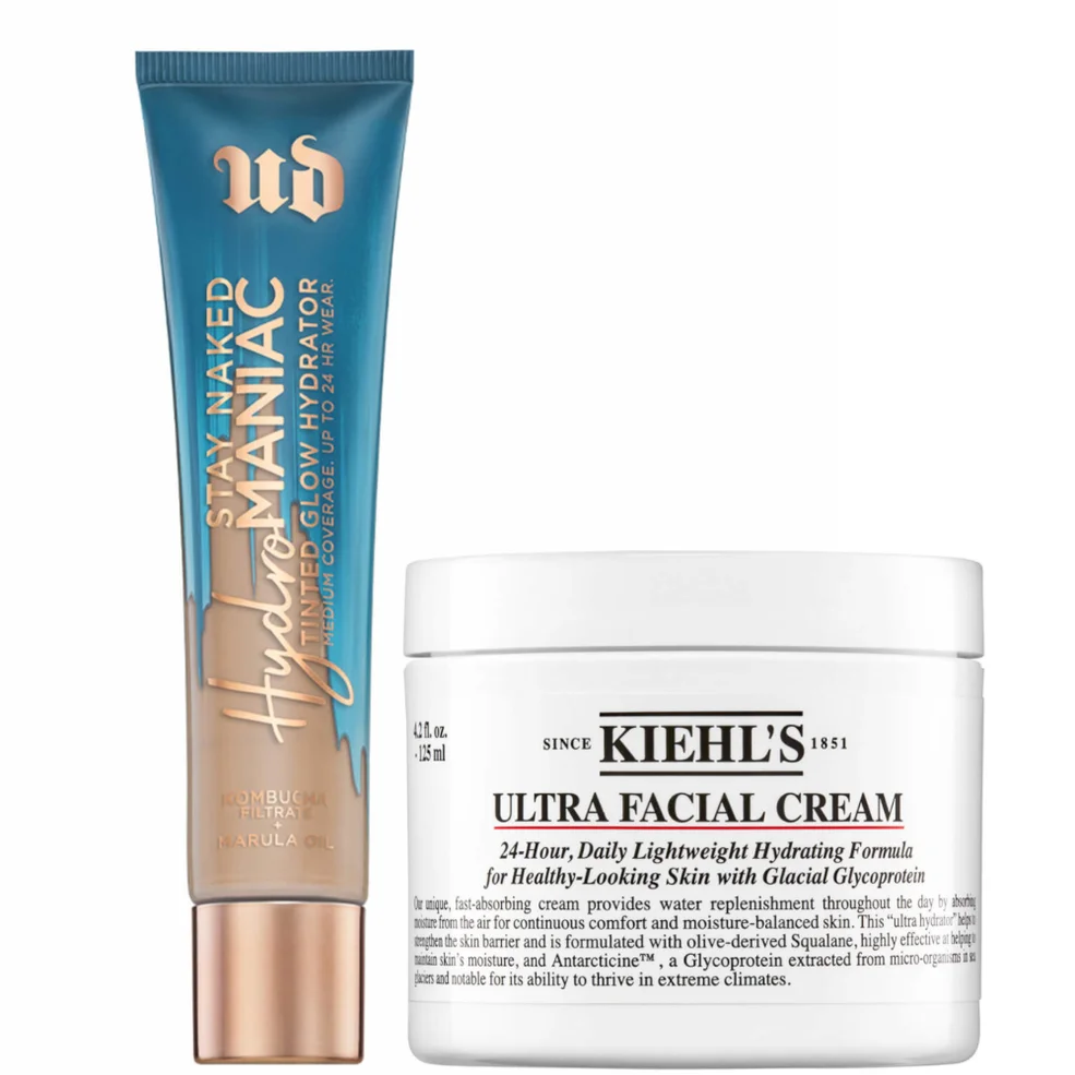 Urban Decay Hydromaniac Tinted Glow x Kiehl's Ultra Facial Cream 125ml Bundle (Various Shades) Zdjęcie 1