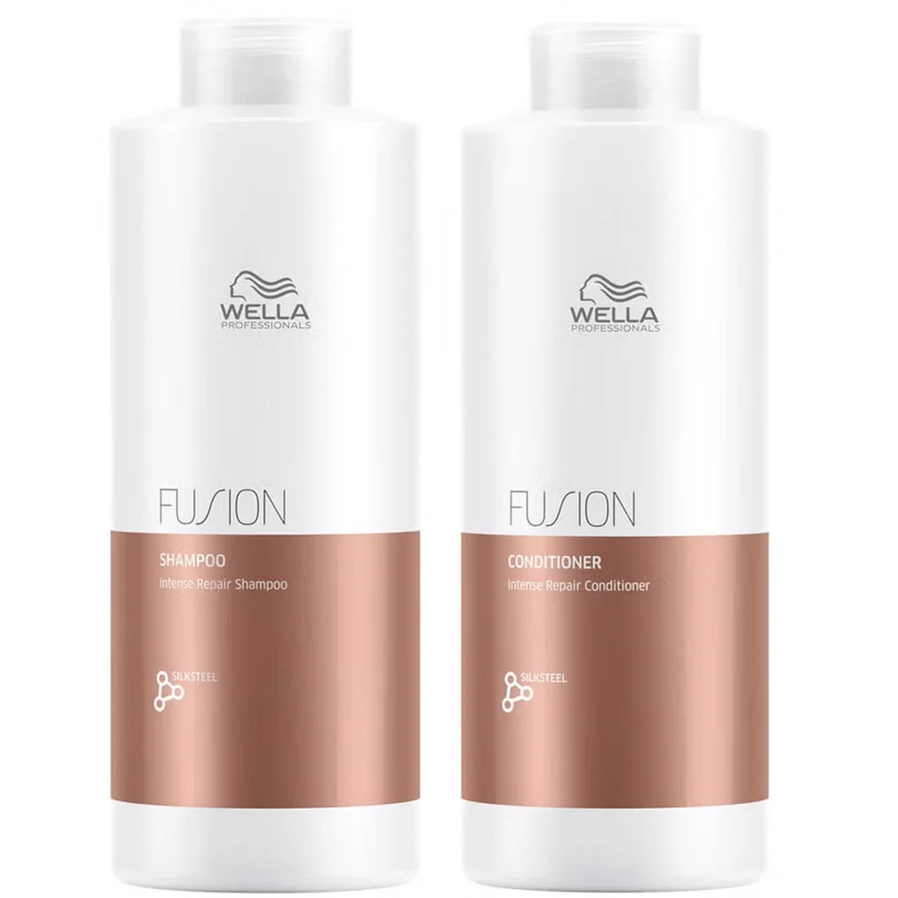 Wella Professionals Fusion Repair Shampoo and Conditioner Super Size Regime Bundle Zdjęcie 1