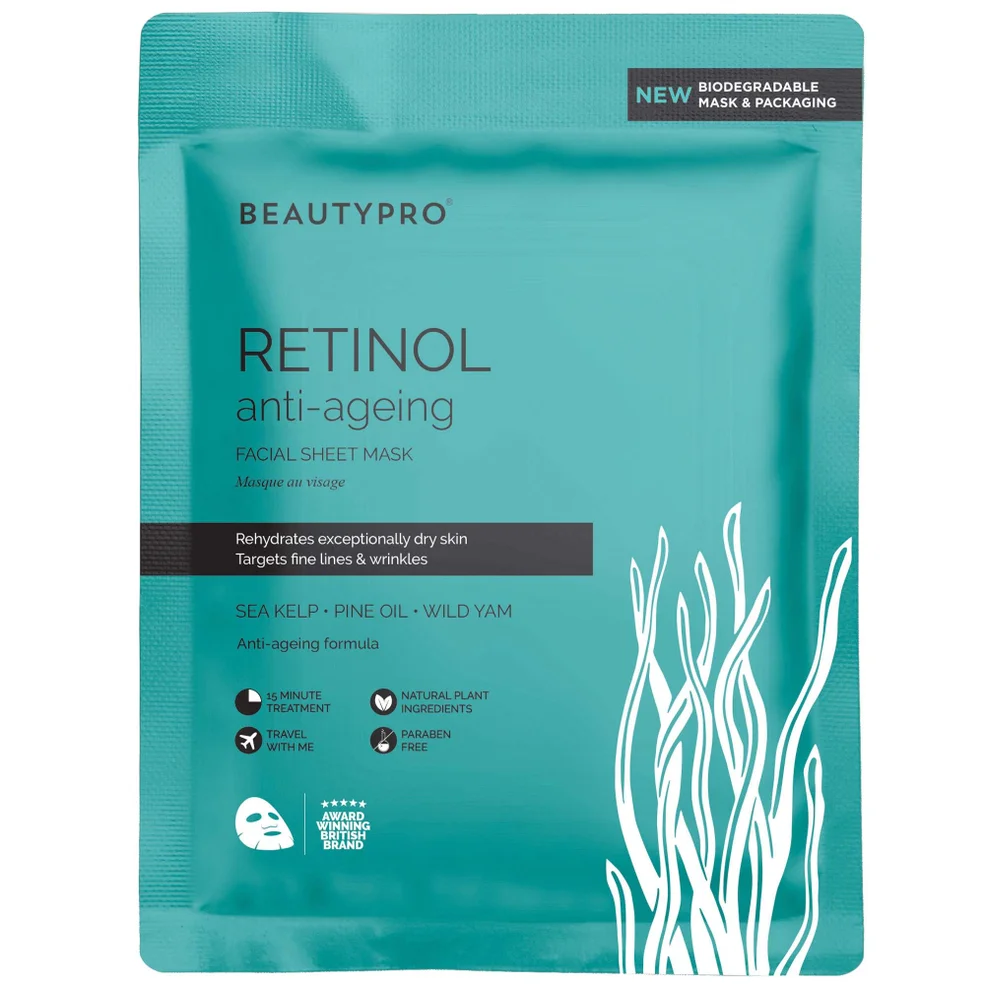 BEAUTYPRO Retinol Face Mask 22ml Zdjęcie 1