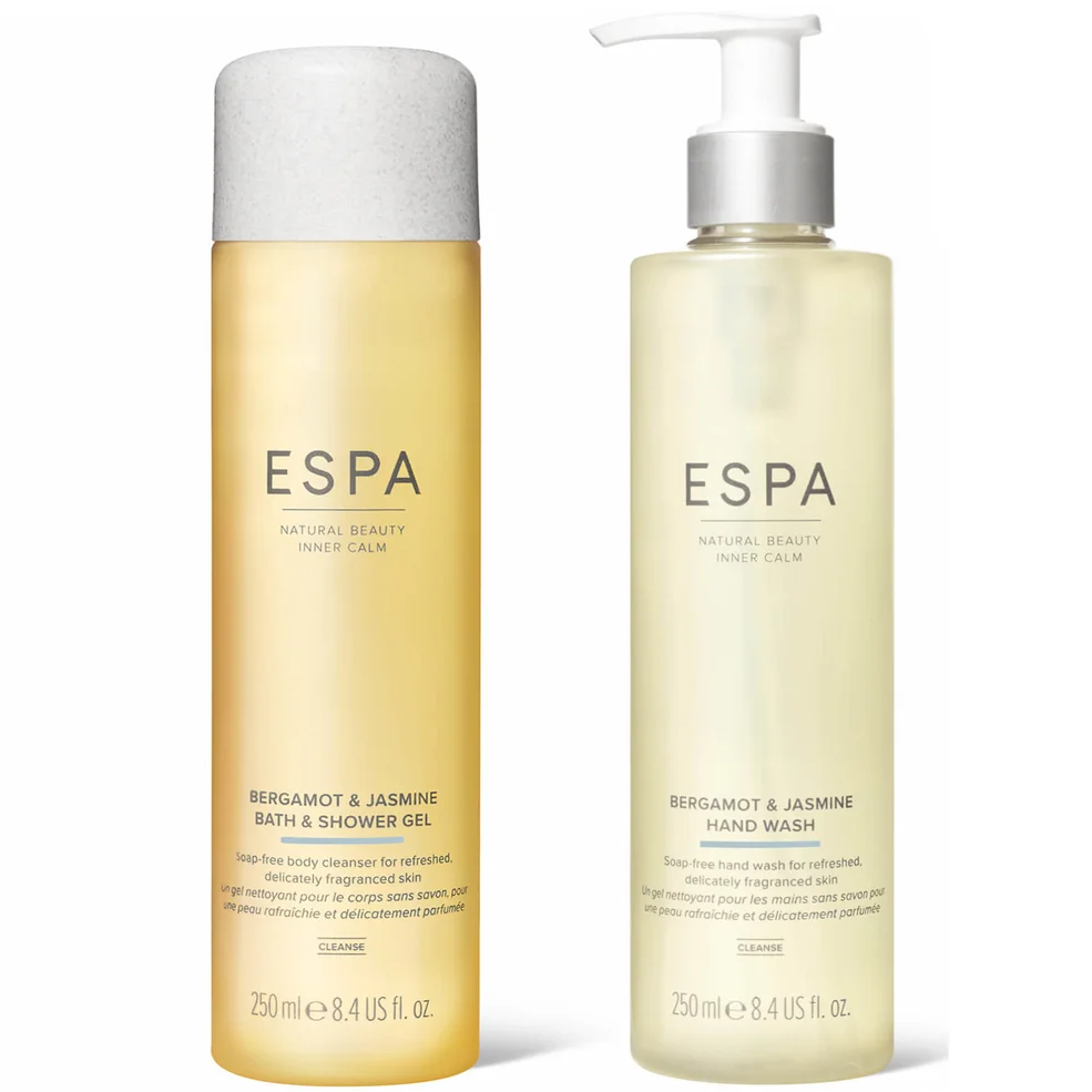 ESPA Bergamot and Jasmine Cleansing Duo zestaw dwóch produktów oczyszczających Zdjęcie 1
