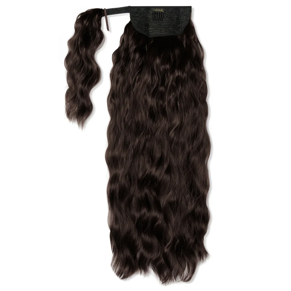 LullaBellz Grande 26" Textured Wave Wraparound Pony (Various Shades) Zdjęcie 1