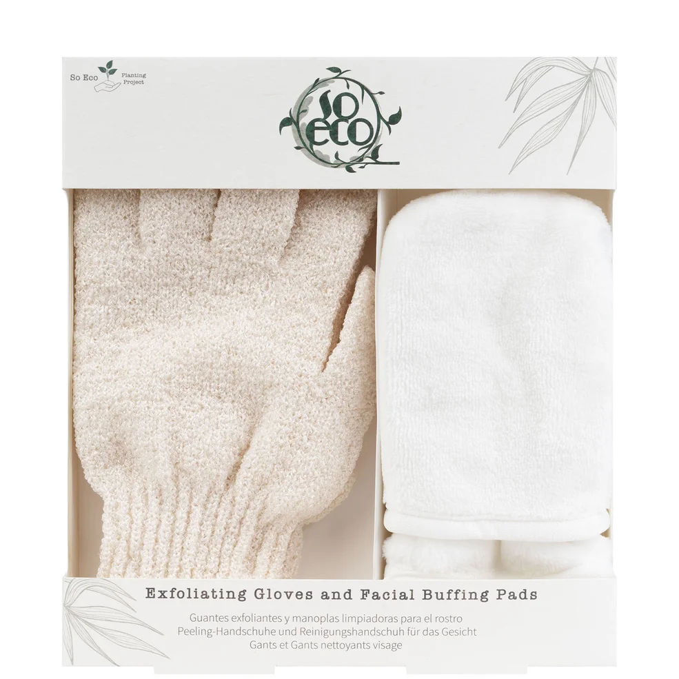 So Eco Exfoliating Gloves and Facial Buffing Pads Sets Zdjęcie 1