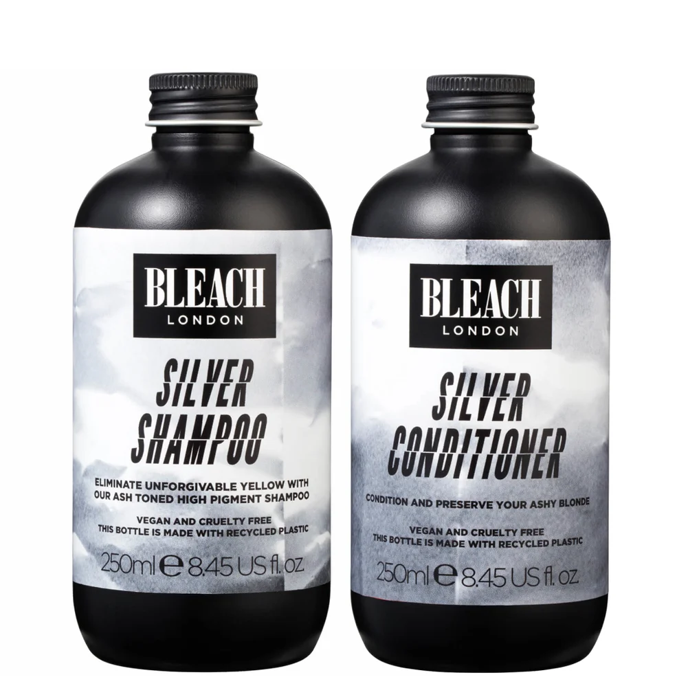 BLEACH LONDON Silver Shampoo and Conditioner Duo Zdjęcie 1