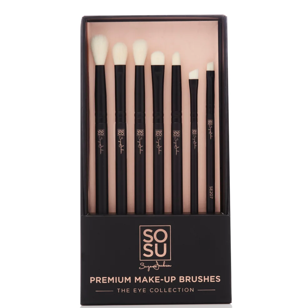 SOSU Cosmetics The 7 Piece Eye Collection Brush Set Zdjęcie 1