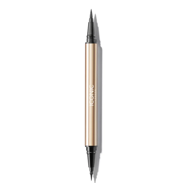 ICONIC London Enrich and Elevate Eyeliner odżywczy eyeliner – czarny 2 x 0,4 ml