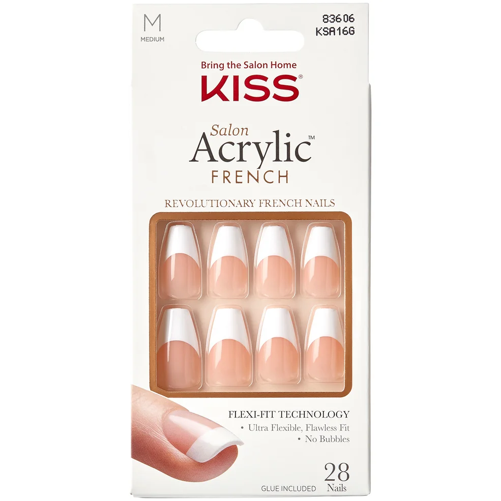 Kiss Salon Acrylic Nail Kit - Je T'aime Zdjęcie 1