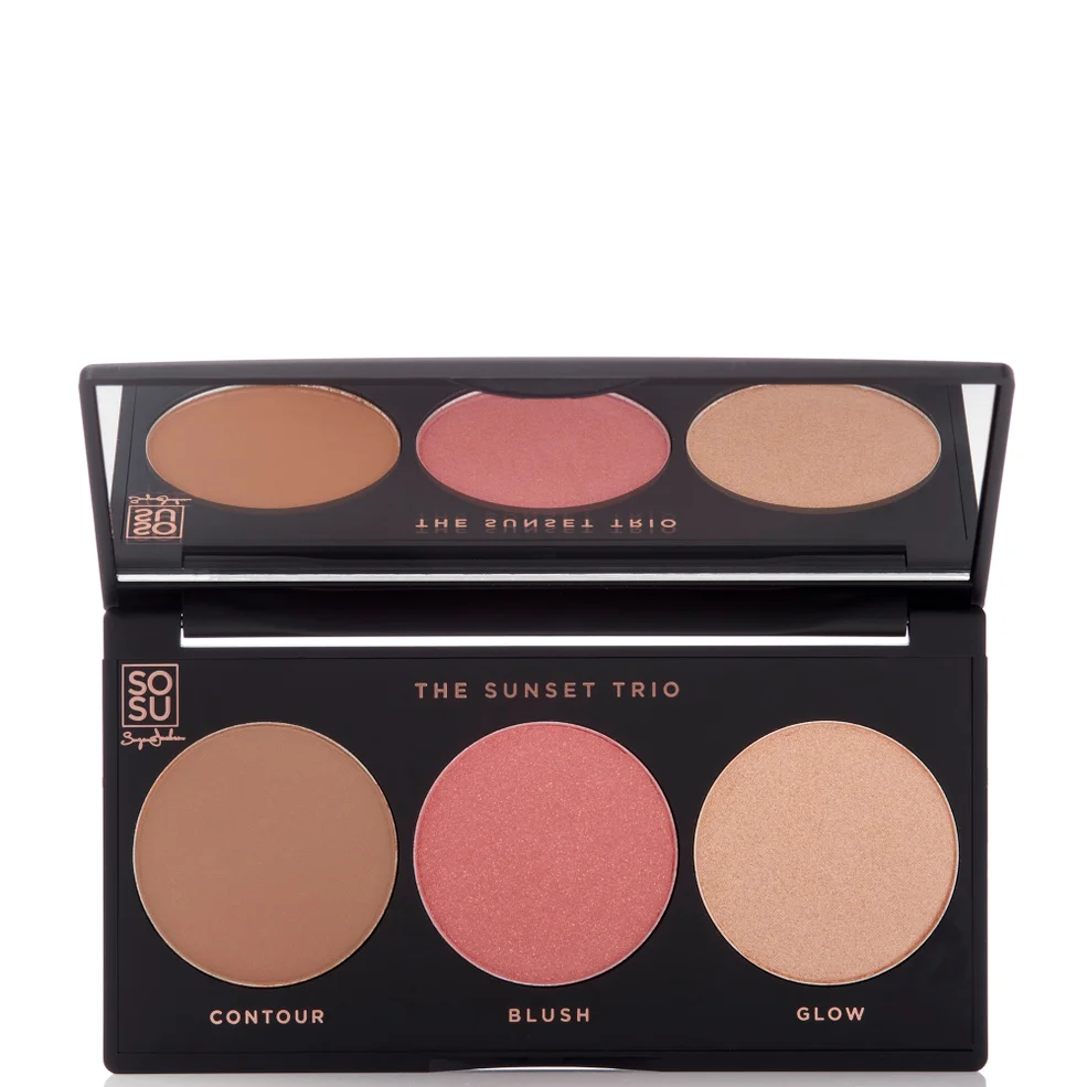 SOSU Cosmetics The Sunset Trio Zdjęcie 1