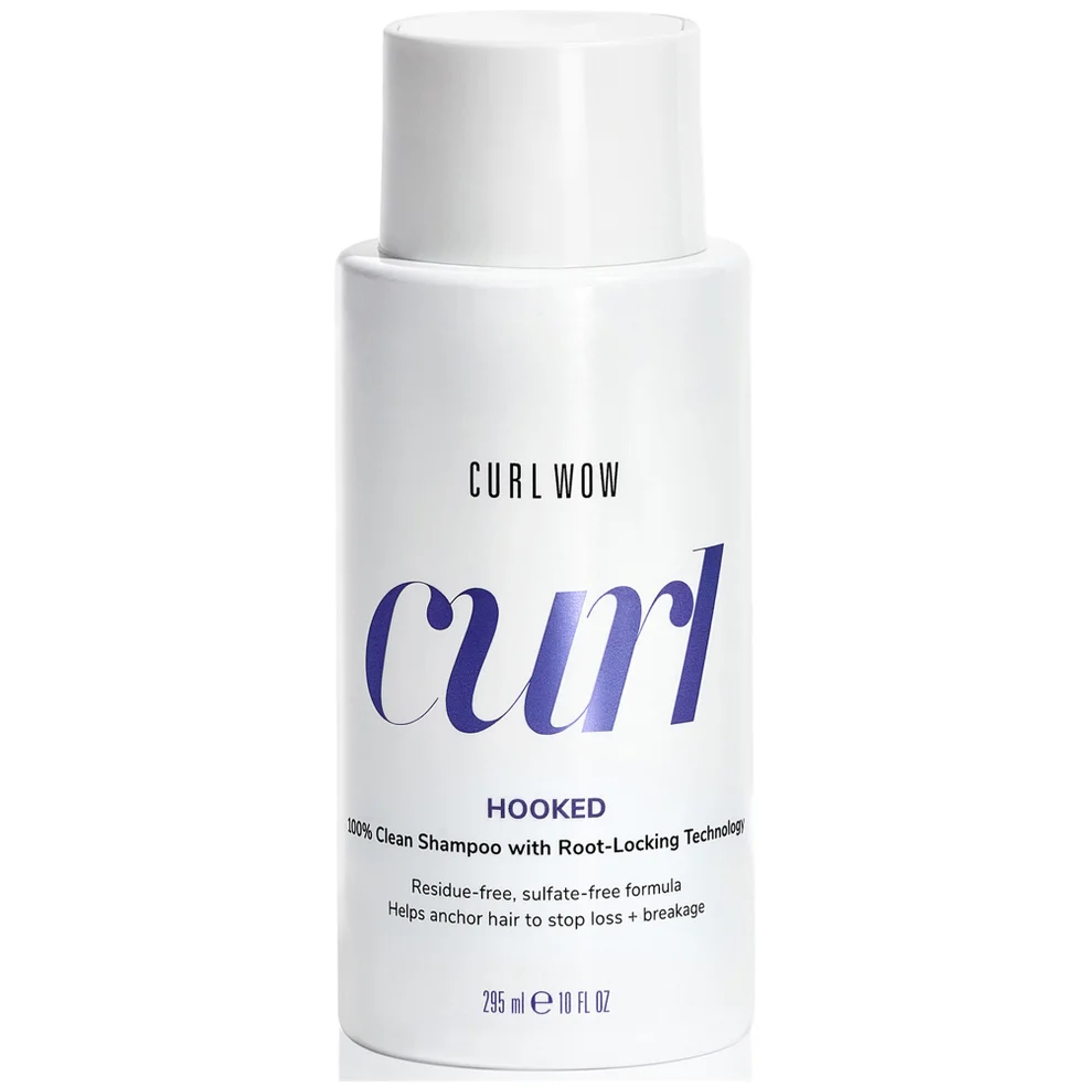 Color Wow Curl Wow HOOKED 100% Clean Shampoo with Root-Locking Technology wzmacniający szampon do włosów kręconych 295 ml Zdjęcie 1
