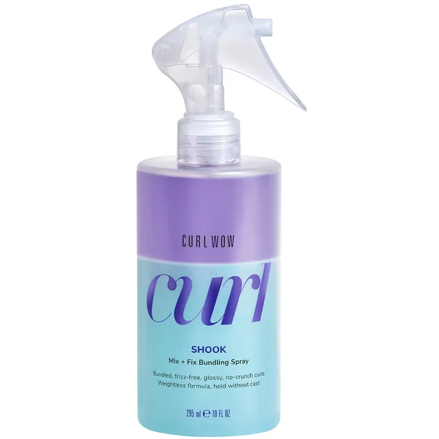 Color Wow Curl Wow SHOOK Mix + Fix Bundling Spray zestaw do pielęgnacji włosów kręconych 295 ml