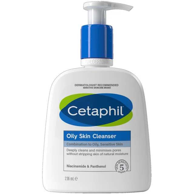 Cetaphil Oily Skin Cleanser Wash produkt do oczyszczania skóry tłustej 236 ml