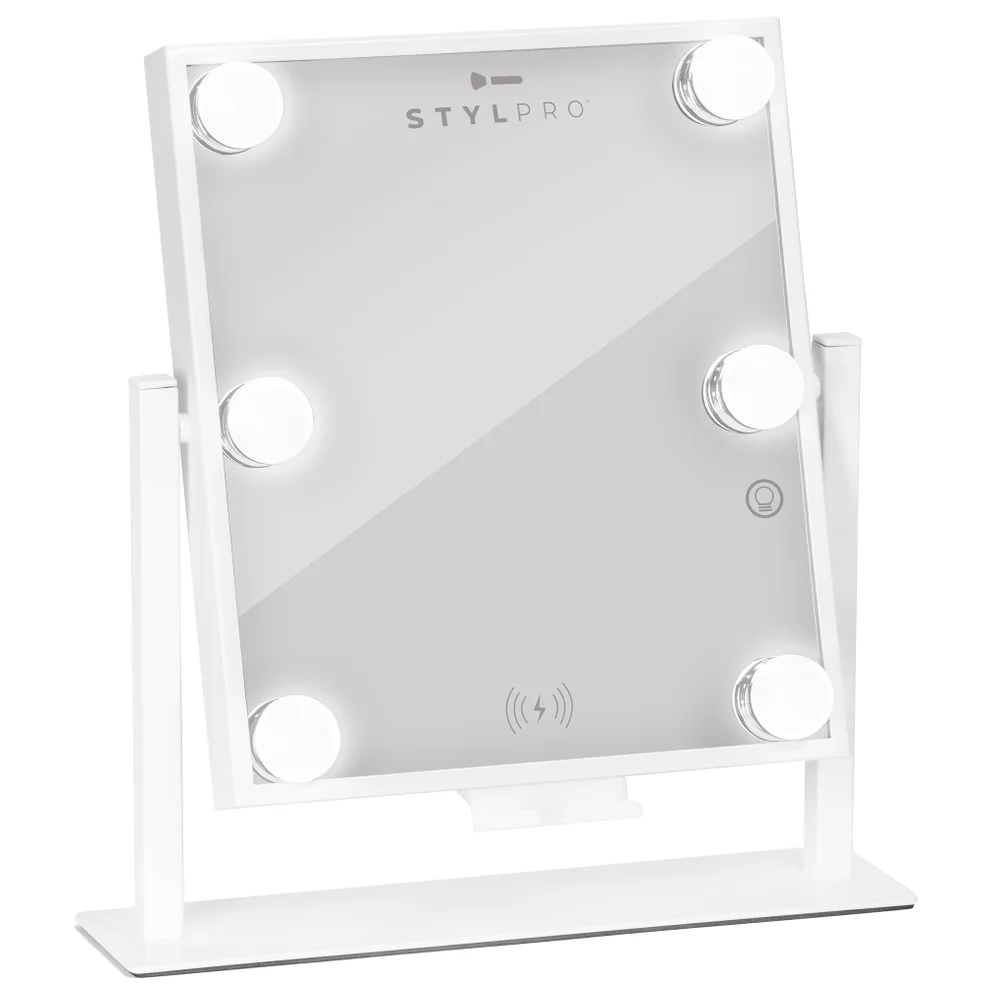 StylPro Glam and Groove Hollywood Vanity Bluetooth Music Mirror Zdjęcie 1