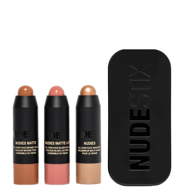 NUDESTIX Soft and Warm Nudes Mini Kit minizestaw sztyftów do twarzy