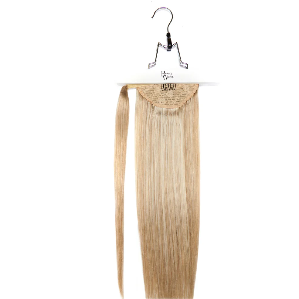 Beauty Works Super Sleek Invisi Pony 18 Inch Extensions (Various Colours) Zdjęcie 1