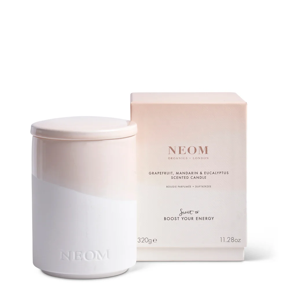 NEOM Grapefruit, Mandarin and Eucalyptus Scented Candle świeca zapachowa 320 g Zdjęcie 1