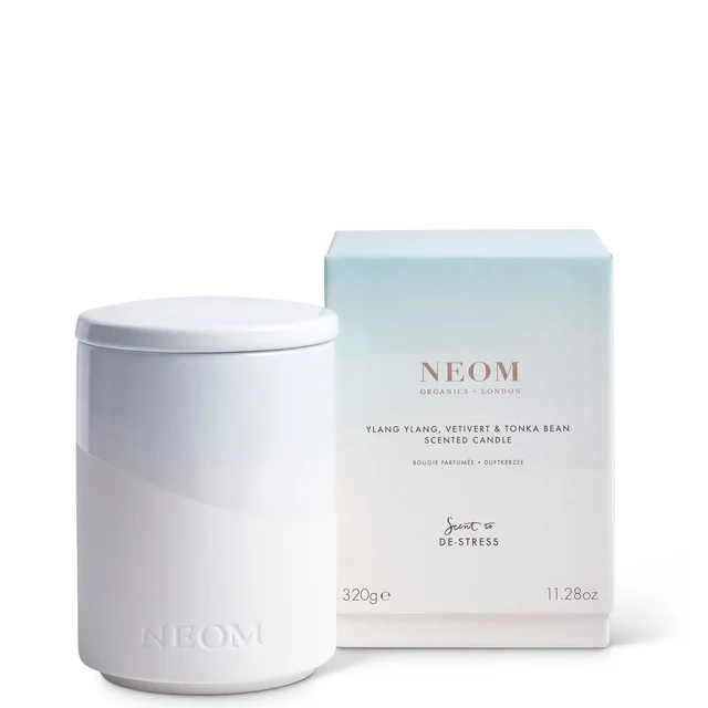 NEOM Ylang Ylang, Vetivert and Tonka Bean Scented Candle świeca zapachowa 320 g
