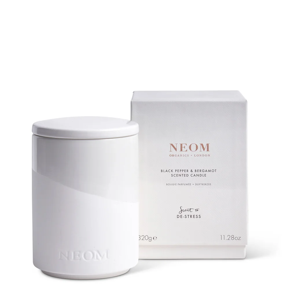 NEOM Black Pepper and Bergamot Scented Candle świeca zapachowa 320 g Zdjęcie 1