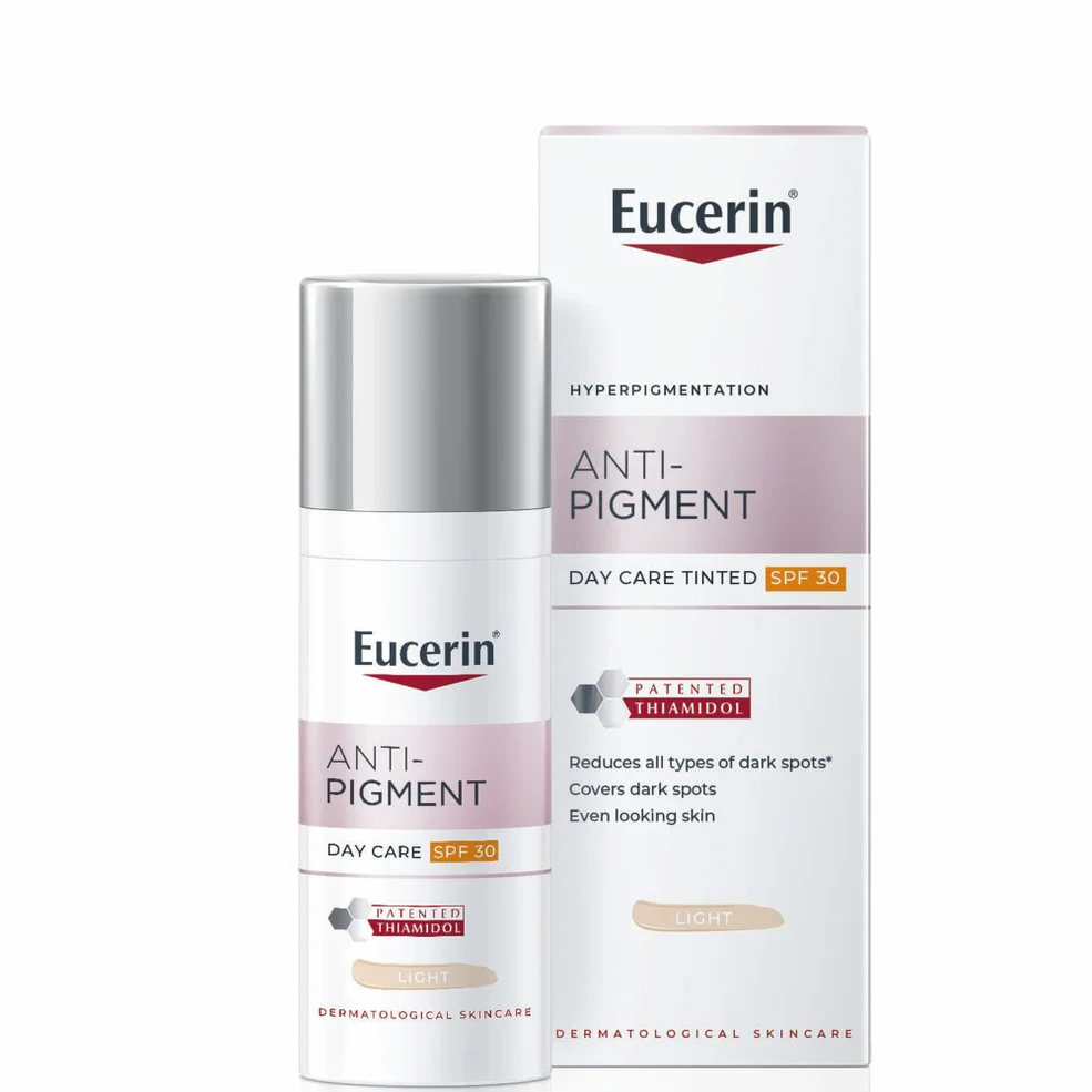 Eucerin Anti-Pigment Tinted Day Cream SPF30 Light przeciwsłoneczny krem redukujący przebarwienia na dzień 50 ml Zdjęcie 1