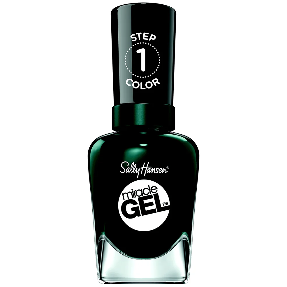 Sally Hansen Miracle Gel Nail Poli Lacquer 15ml - Jealous Zdjęcie 1