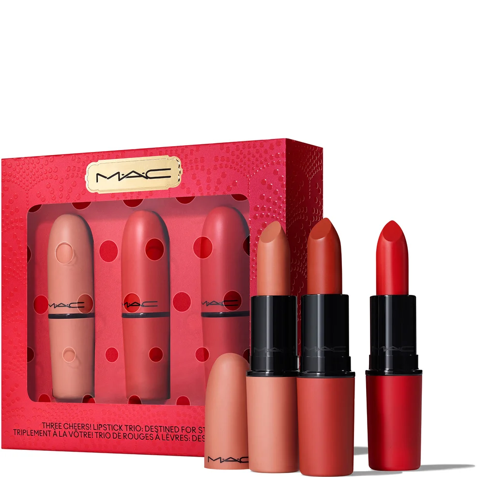 MAC Three Cheers! Lipstick Trio - Destined for Stardom Zdjęcie 1