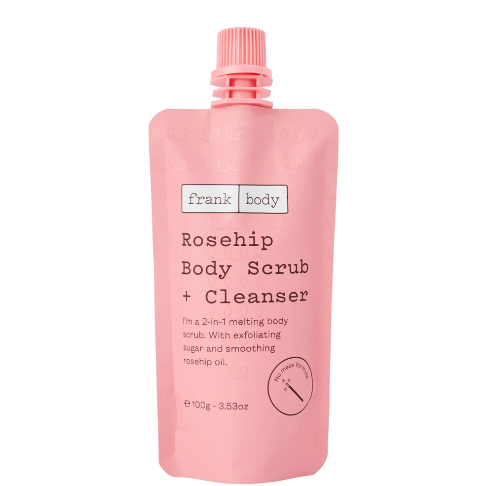 Frank Body Rosehip Body Scrub and Cleanser 100g Zdjęcie 1