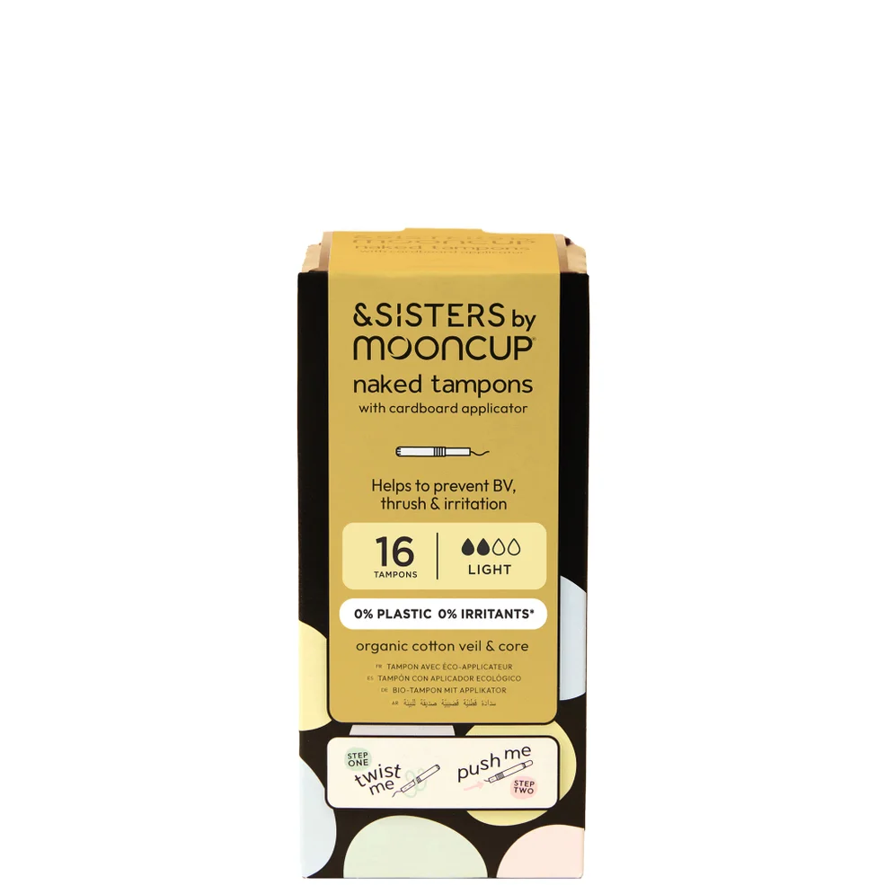 Mooncup Eco-Applicator Tampons - Light (16 pack) Zdjęcie 1