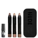 NUDESTIX Bright Nude Eyes Set 3PC Kit zestaw cieni do powiek