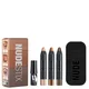 NUDESTIX Nude Metallic Eye Mini 3PC Kit minizestaw cieni do powiek