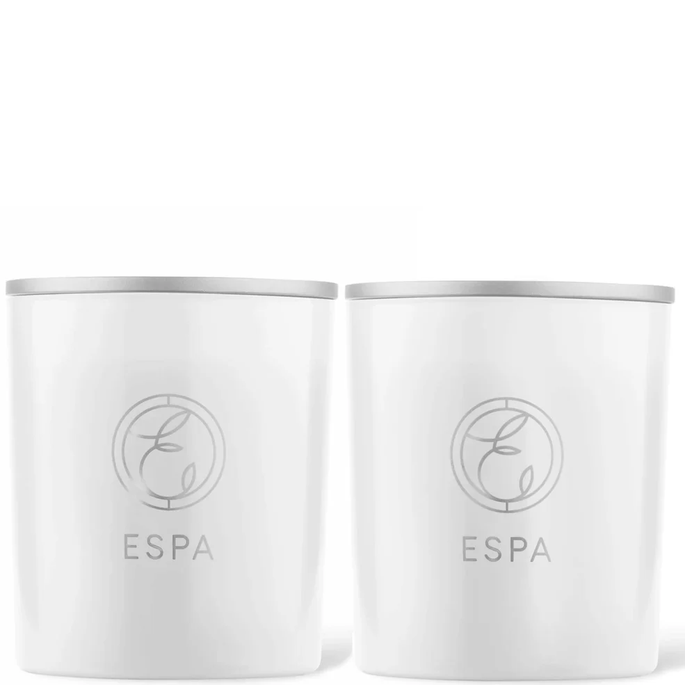 ESPA Uplift and Restore Aromatherapy Candle Duo Zdjęcie 1