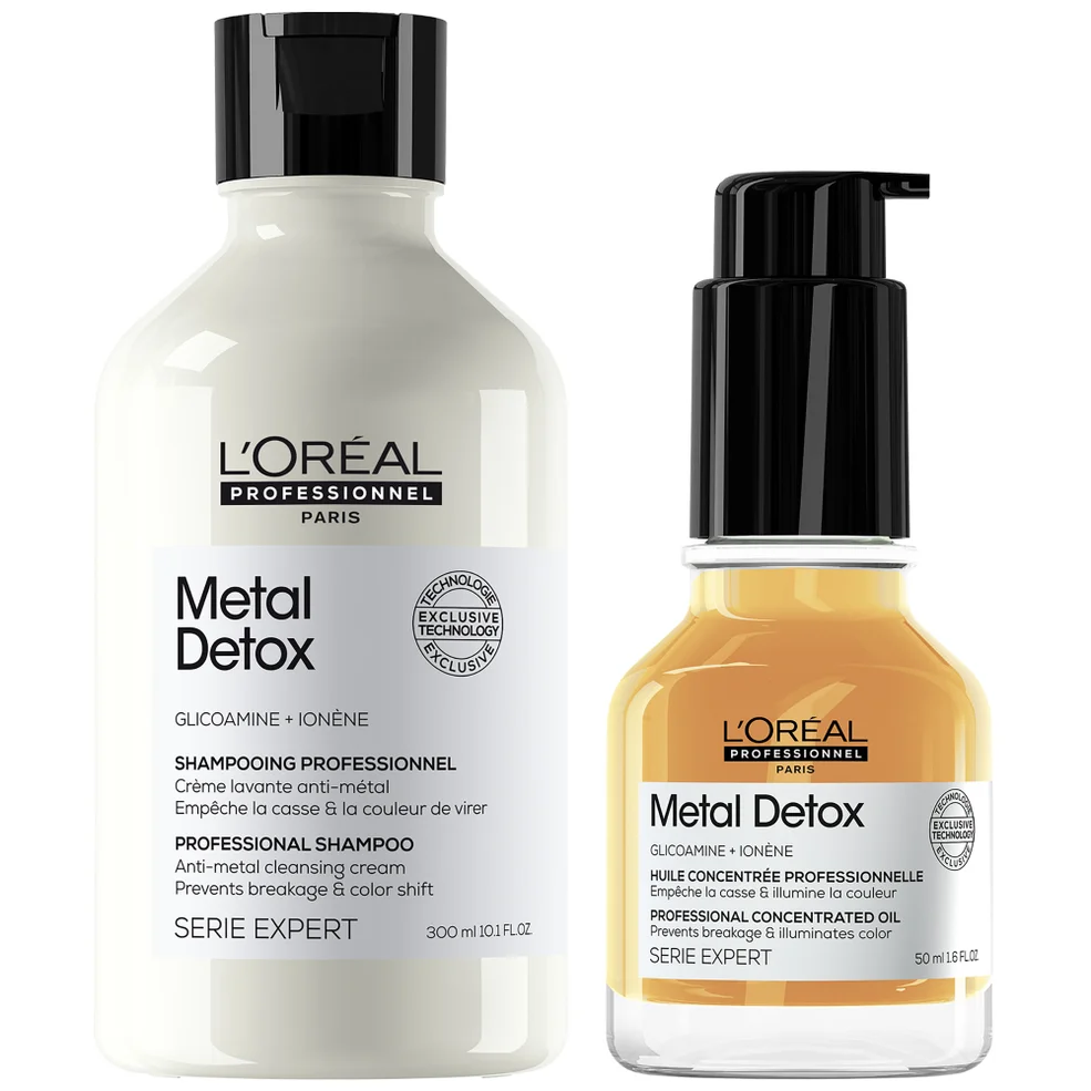 L'Oréal Professionnel Metal Detox Oil and Shampoo Bundle Zdjęcie 1