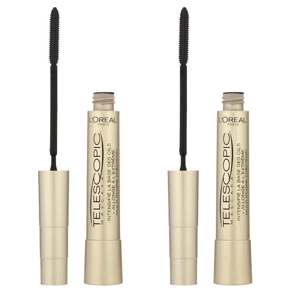 L'Oreal Paris Telescopic Mascara Duo Bundle - Black Zdjęcie 1