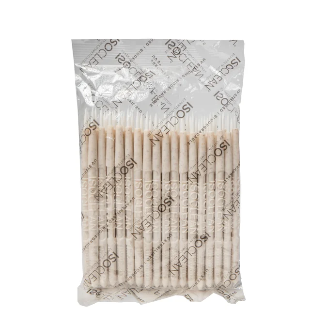 ISOCLEAN Biodegradable Eyeliner Applicator biodagradowalny aplikator do eyelinera (50 sztuk)